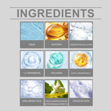 Korean Micro Molecule Anti-Aging Serum Kit Collagen Hyaluronic Acid Anti-Wrinkle Firming Pore Minimizing & Hydrating Daily Care