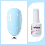 Clou Beaute Gel Color Hema TPO Free 15ml Gel Nail Varnish Soak Off UV Gel Polish Nail Art Manicure Lacquer Nail Art Jelly Gel