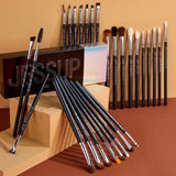 Jessup Eye Makeup Brushes Set,Professional Makeup Brush,Synthetic Eye Blending Brush Eyeshadow Brush Eyebrow Crease Shader T341