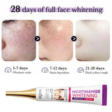 SADOER Nicotinamide Remove Melasma Dark Spot Whiten Freckle Cream Lighten Melanin Brightens Skin Tone Moisturize Face Skin Care