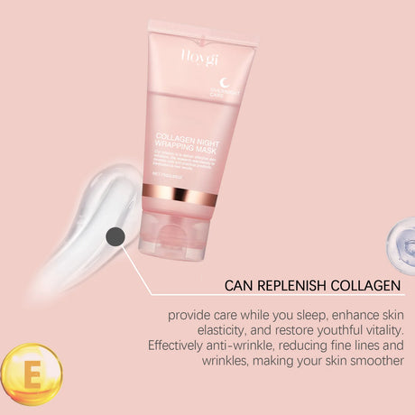 Collagen Peel Off Facial Mask,Pore Cleansing&Firming,Hydrating Glycerin&Centella asiatica,Smooth Fine Lines&Removes Impurities