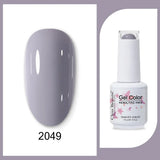 Clou Beaute 15ml HEMA TPO FREE Gel Nail Polish Bright Dark Army Green Gel Lacquer Semi Permanent Art Organic  Nail Gel Varnish