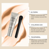 Instant Eye Care Cream With Brush Lasting Moisturizing Firming Smoothing Fine Lines Anti-Aging Eye Bag Removal Skin Care