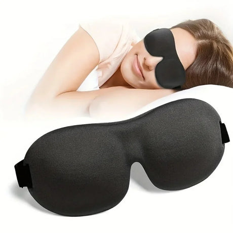 3D Sleep Mask Blindfold Sleeping Aid Soft Memory Foam Eye Mask for Sleeping Travel Blockout Light Slaapmasker Eye Cover