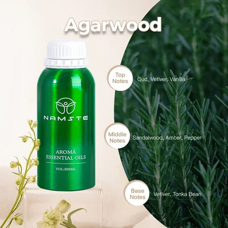 NAMSTE 500ml luxury Essential Oils Pure Natural for Diffuser humidifier Aromatherapy Jasmine Orchid Aroma Oil perfume spray