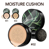 BB CC Cream  Face Foundation Concealer Cushion Mushroom Base Waterproof Brighten Makeup Brightening Tone Cosmetics Make up
