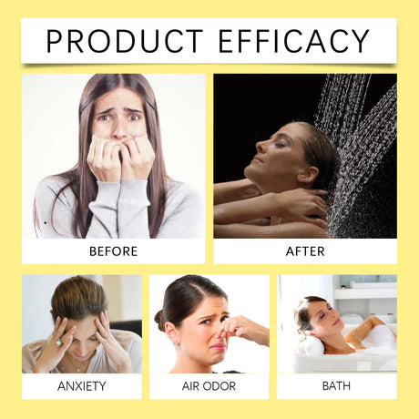 Shower Steamers Tablets Aromatherapy Relief Physical Fatigue Stress Improve Mood Enhance Sleep Quality Relaxing Bath Tablets Set
