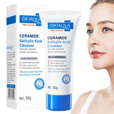 Salicylic Acid Cleansing Facial Cleanser Oil Control Anti-Acne Skin Care Whitening Cleanser Gentle Mild Facial Cleanser