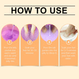 Crystal Jelly Spa Foot Soak Remove Dead Skin Soften Calluses Body Exfoliation Eliminate Fatigue Soothing Mud Scruber Skin Care