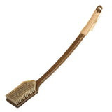 55cm/45cm Back Scrubber for Shower with Curved Long Handle,Wet&Dry Brushing Body Brush,Back Scrubber Bath Tool for Men & Women