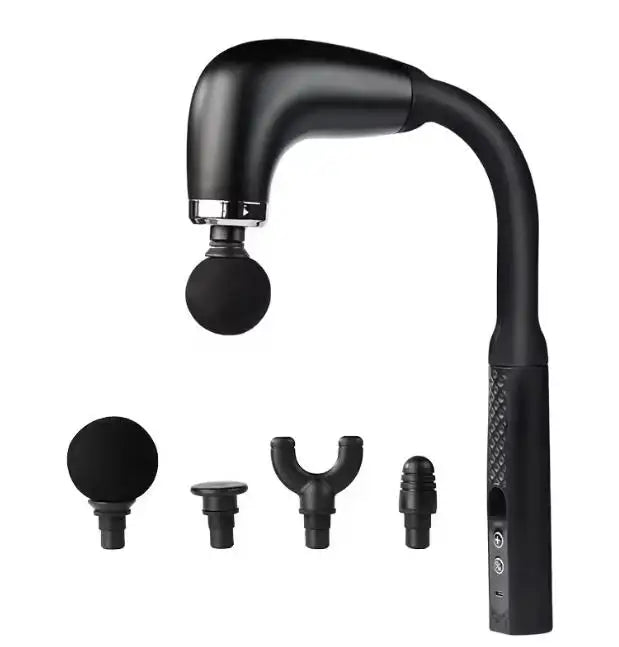 Fascia Gun Handle Elbow 3 Modes 6 Gears Adjust Muscle Relaxation Massage Percussion Hammer for Athletes