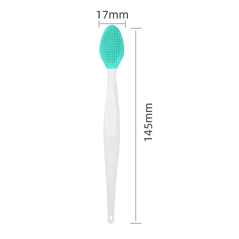 1PC/4PCS Beauty Skin Care Wash Face Silicone Brush Exfoliating Nose Clean Blackhead Removal Brushes Tools With Replacement Head