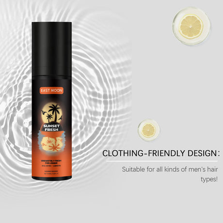 East Moon Fruity Deodorizing Spray Sweat Eliminator Keep Refresh Odor Removal Reduce Body Bad Smell Man Underarm Deodorant Spray