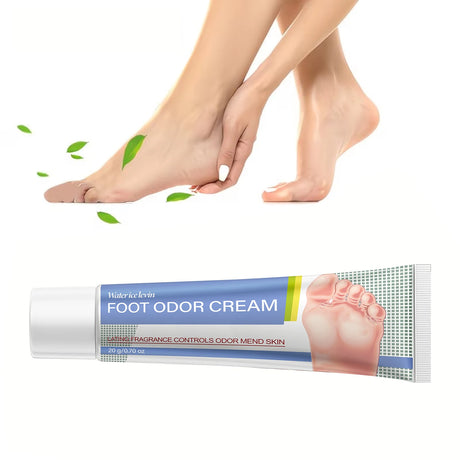Foot Odor Control Cream - Long Lasting Fragrance, Moisturizing Foot Cream with Retinol & Collagen for Soft Feet