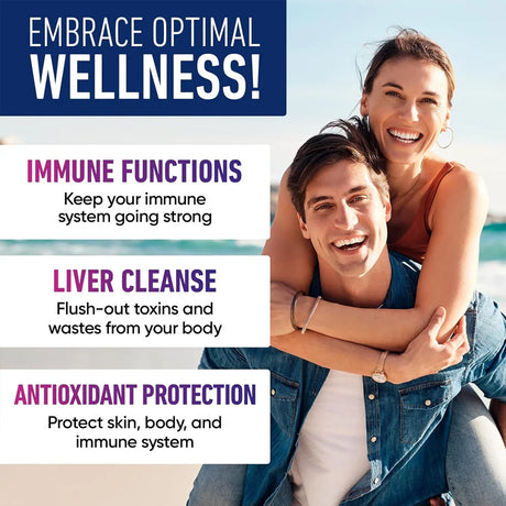 Liposomal Glutathione Capsules, Advanced Antioxidant, Support Detox, Liver Brain Immune Health, Brighten Skin & Anti-Aging