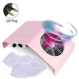 Nail Dust Collector Manicure Machine Tools Strong Power Nail Vacuum Cleaner With Remove Filter Nail Extractor Fan Nail Art Tool