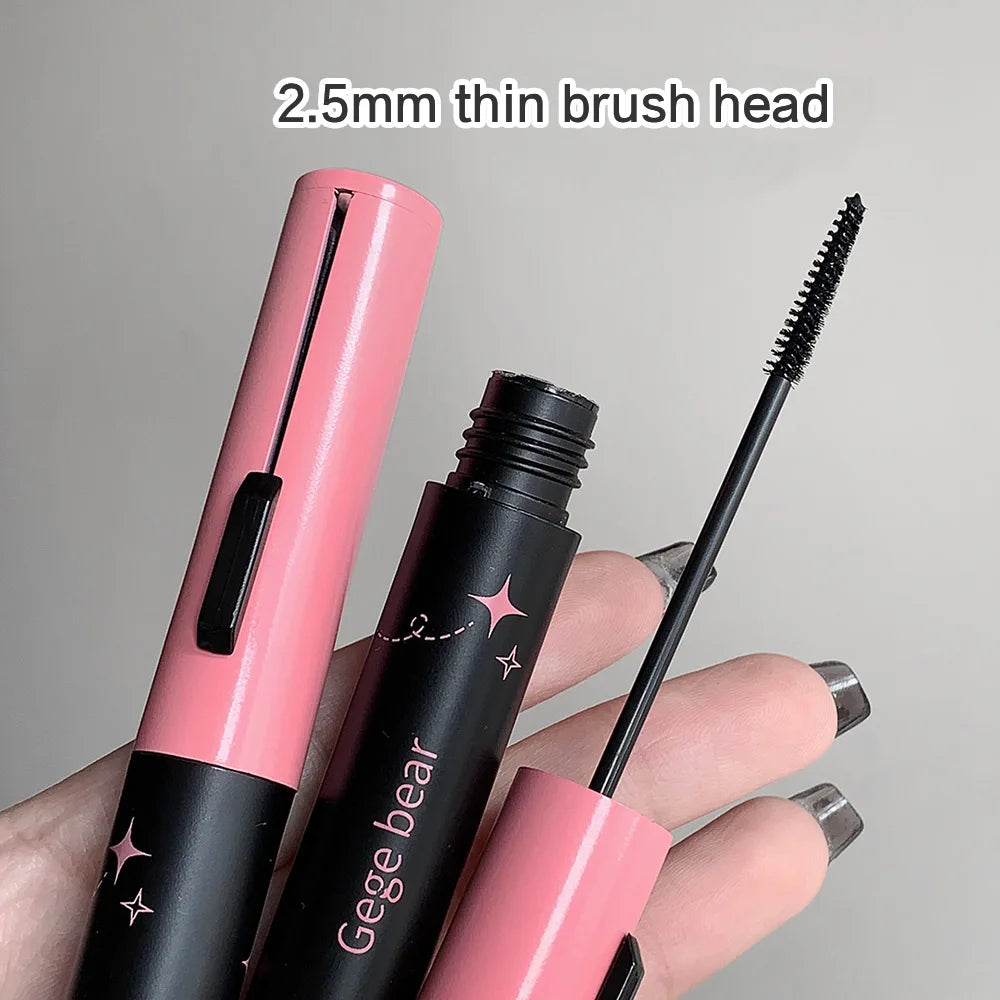 Double-ended Charming Long Mascara Gegebear Natural Curling Long-lasting Waterproof and Sweat-proof Eyelash Primer