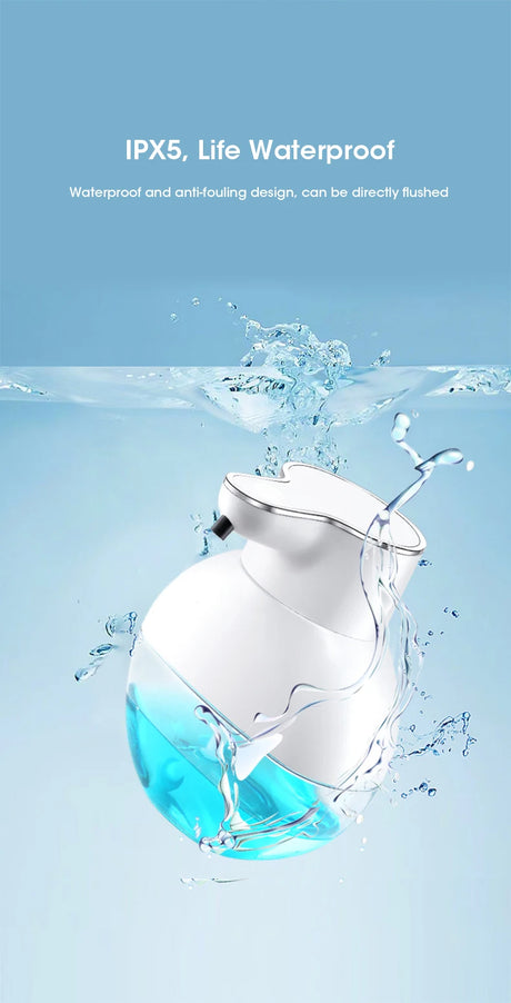 Smart Automatic Foam Soap Dispenser and Gel Hand Washing Liquid Detergent Machine Wall-Mounted USB Rechargeable