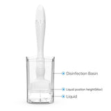 adjustable derma stamp  microneedle 140 pins skin care beard growth scalp hair