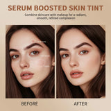 Tinted Moisturizer Balm Foundation Stick Lightweight Hydrating Sheer Coverage Natural Radiant Glow Portable Daily Face Makeup Cosmetic