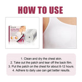 4/8Pcs Breast Enlargement Patch Bust Lifting Women Beauty Chest Paste Enlargement Moisturizing Firmer Patches for Breast Care