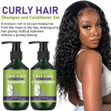 GSWP Curly Hair Care Shampoo and Conditioner Set, Is Moisturizing Properties and Deeply Nourishes and Cares for Curly Hair.200ml