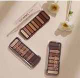 Desert Rose 9 Color Eyeshadow Palette High Pigment Matte Mineral Waterproof Long Lasting Natural Earthy Tones Makeup