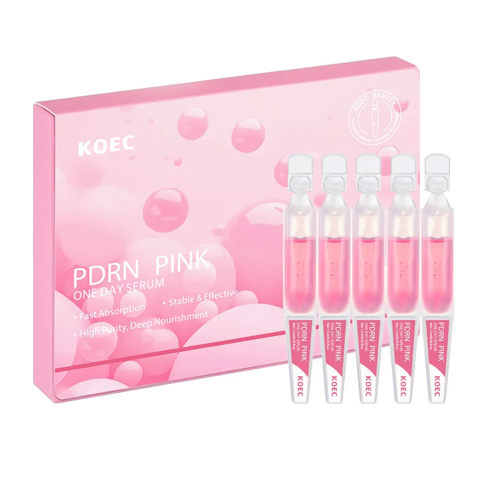 10pcs/Box PDRN Serum Moisturizing Repairs Brightens Reduces Sagging Skin Care Essence Benefits Anti Aging Facial Treatment