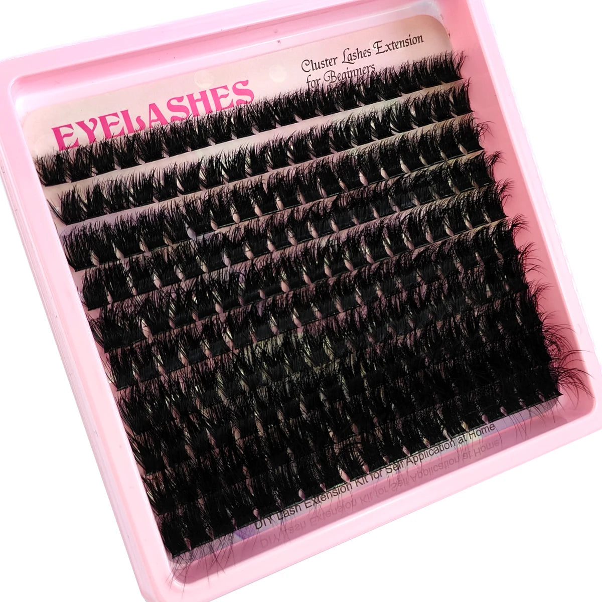 10Row 60D-120D 5D Fluffy Thick Lashes Clusters 10-18mmMix Wispy Individual Lashes Extensions Clusters DIY Makeup False Eyelashes