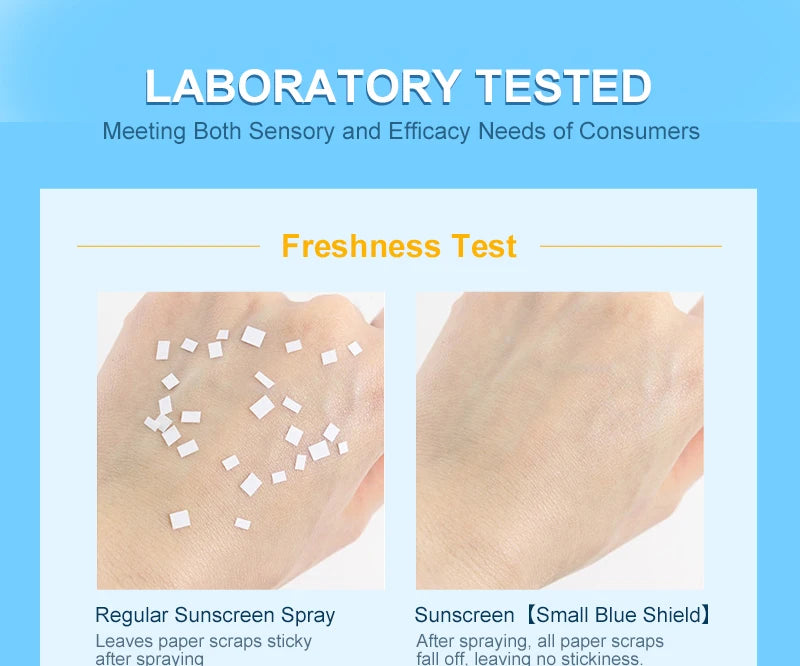 Facial & Body Sunscreen Spray SPF 50 Oil Control Whitening Melanin Reducer Anti-Sun Protection Face Skin Care Sun Cream Spray