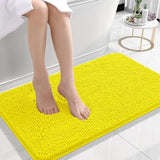 Bathroom Rugs 30x20, Extra Soft Absorbent Chenille Bath Rugs, Rubber Backing Quick Dry, Machine Washable Bath Mats for Bathroom