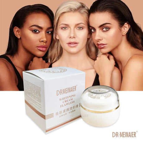 Original Lady Face Whitening Cream For Dark Skin Spots Scar Snow White Cream Day Night Face Cream For Skin Whitening Korean Skin