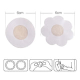60pcs/box Nipple Cover Stickers Women Breast Lift Tape Pasties Invisible Self-Adhesive Disposable Bra Padding Chest Paste Patch