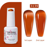 Clou Beaute Jelly Color UV Gel Manicure Summer Pink Nude Gel Nail Rainbow Nail Supplies For Professionals Semi-permanent Varnish
