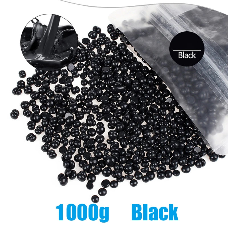 1000g/400g/50g Hot Wax Hair Removal Depilatory Waxing Wax Beads For Wax Heater Painless for Body Hairs Removal Beans