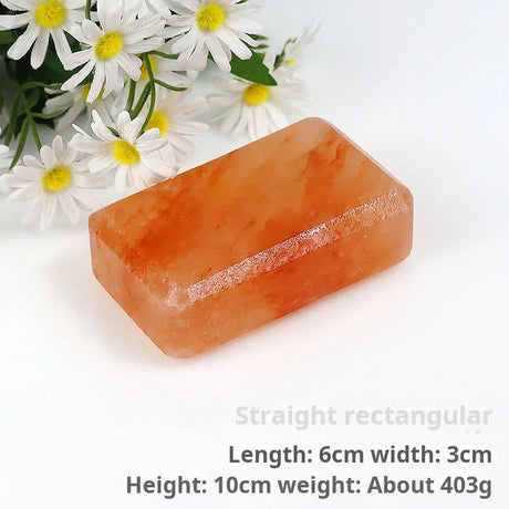 Himalayan Massage Salt Stones, Salt Soap, & Diverse Shaped Hot Compress Salt Soaps Specifically for Bathing & Facial Cleansing