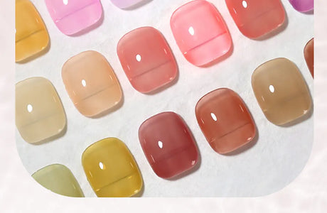 Clou Beaute Jelly Color UV Gel Manicure Summer Pink Nude Gel Nail Rainbow Nail Supplies For Professionals Semi-permanent Varnish