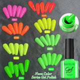 LILYCUTE 6Pcs/set 7ml Coffee Series Gel Nail Polish Kit 125 Colors Manicure Semi Permanent Soak Off UV Nail Art Gel Varnish