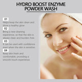Enzyme Face Wash Powder 75g Gentle Exfoliating Cleanser for Sensitive Skin Removes Dirt Brightens Skin Travel Friendly Formula