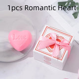 Handmade Love Heart shaped Design Bath Soap Wedding Party Love Gift Soapy Favor Valentine Gift Hand Soap