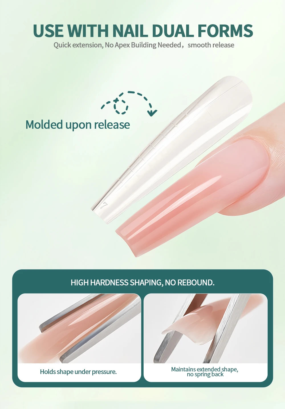 Nailpop Milky Smooth Builder Gel 30/100g for Nail Extension Long Lasting Quick Building UV Gel Soak Off Nail Art Design DIY