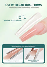Nailpop Milky Smooth Builder Gel 30/100g for Nail Extension Long Lasting Quick Building UV Gel Soak Off Nail Art Design DIY