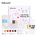 DIY Lip Gloss Making Kit Moisturizing Lip Gloss Base Diy Raw Material Tool Kit Shiny Glitter Lip Tints Glaze Handmade Cosmetic