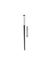 50PCS Professional Eye Brush Set, Ultra-Thin/Slanted Eyeliner/Brow/Tint Tools, Soft Synthetic Fiber Kit for Travel & Pro Artists