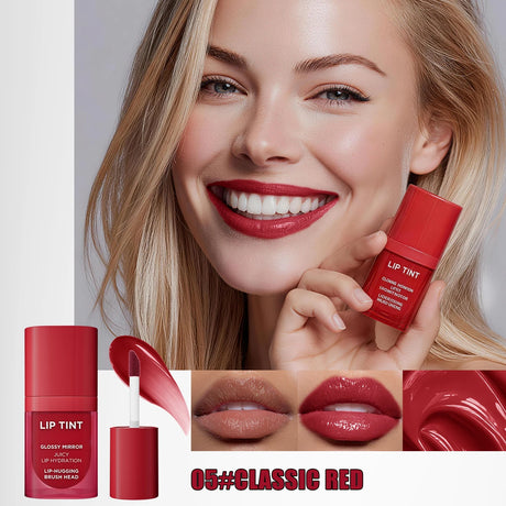 Velvet Lip Gloss Matte Lip Tint Waterproof Non-stick Cup Anti-fade Moisturizing Long Lasting Plump Lip Makeup