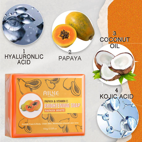 AILKE Collagen Whitening Set, Moisturizer, Hydration, Dark Spot Removal, Brightening Body Lotion, Armpit Whitening Cream