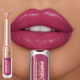 Moisturizing Cream Lip Gloss Autumn/Winter Moisturizing Liquid Lipstick Long lasting Non greasy Lip Makeup Christmas brown