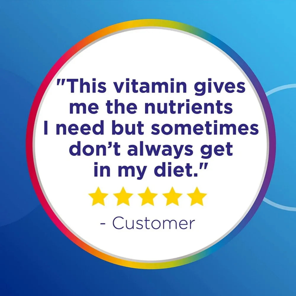 Multivitamin for Men, Multivitamin/Multimineral Supplement with Vitamin D3, B Vitamins and Antioxidants, Gluten Free, Non-GMO