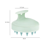 Silicone Shampoo Brush Scalp Antipruritic Massage Hair Washing Combs Body Cleansing Exfoliator Bathing Brushes Hairdressing Tool
