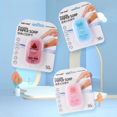 Ultimate Portable Paper Soap Sheets For Outdoor Travel， disposable hand washing travel soap